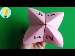 Basteln Mit Papier Himmel Und Holle Falten Diy Bastelideen Youtube In 2020 Basteln Mit Papier Bastelideen Basteln