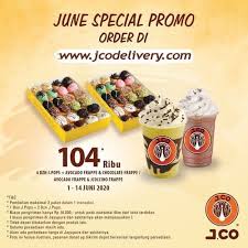 Paket jpops + donat 1 lusin. Jco Delivery June Promo 4 Lusin J Pops Avocado Frappe Jakarta Selatan Jualo