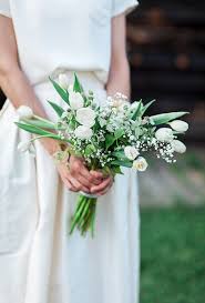 Wedding Flowers Bouquets White Tulip Bouquet Spring Wedding Bouquets Tulip Bouquet Wedding