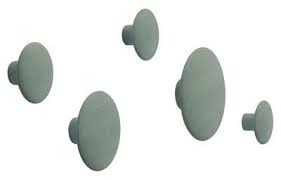 Patere The Dots Wood Muuto Bleu Made In Design Muuto Patere Mobilier Design