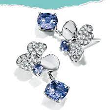 New york 5th avenue the worlds premier jeweler since 1837. Tiffany Co On Twitter Atiffanydiamondaday Into The Blue Diamonds Are Said To Bring Out The Depth And Intensity Of Colored Gemstones As Seen In These Beguiling Tiffany Paper Flowers Earrings Consult A Diamond