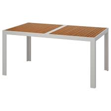 Maybe you would like to learn more about one of these? Sjalland Table Outdoor Light Brown Light Gray Length 61 1 4 Ikea