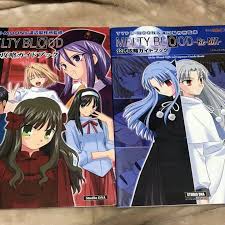MELTY BLOOD FR Ver / Re・ACT / OST / Book TYPE-MOON Tsukihime Doujin PC Game  | eBay
