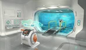 Inside Of The Cyclops The Submarine In Subnautica Subnautica Concept Art Concept Art Concept