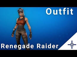 Renamed raider nomad to raider raptor. Easy Renegade Fortnite Skin