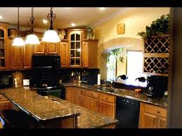 Maybe you would like to learn more about one of these? Honey Oak Kitchen Cabinets With Granite Countertops Youtube