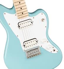 Squier mini jazzmaster® hh, maple fingerboard, olympic white. Mini Jazzmaster Hh Squier Electric Guitars