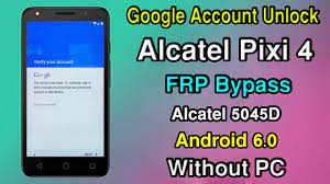 If the person performs the reset without providing account . Alcatel Pixi 4 Frp Bypass Alcatel 5045d Google Account Remove Google Account Unlock Alcatel Pixi 4 Youtube