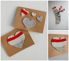 Love is not about how much you say 'i love you', but beautiful hearts to written name. 40 Unconventional Diy Valentine S Day Cards