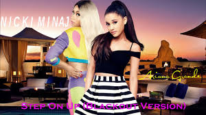 Jessie j ariana grande nicki minaj bang bang lyrics official audio. Ariana Grande Step On Up Gimme On Up Ft Nicki Minaj Audio Youtube