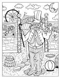 A Day At The Circus Coloring Page On Behance Coloring Books Coloring Book Pages Coloring Pages