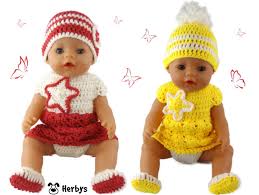 Selber nähen macht einfach spaß. Herbys Trendartikel Hakelanleitung Puppenkleidung Baby Born