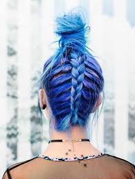 Secure with hair pins and you're done. 21 Blue Hair Ideas That You Ll Love Ninja Cosmico