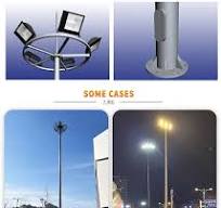 Ultra-Bright Street Lamp Poles for Scenic Area Square Park ...