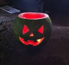 You can look up pumpkin carving designs if you want to get a little more fancy with the face. Carve A Watermelon Instead Of A Pumpkin This Halloween Mom Does Reviews