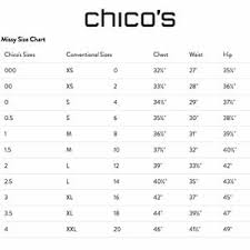 chicos size chart gallery of chart 2019