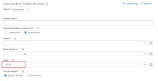 Download Build Artifacts In Vsts Not Able To Get Latest Build Of A Specific Build Definition Stack Overflow