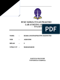 Maybe you would like to learn more about one of these? Buku Kerja Praton Tugas 5 Kiara Anandapratiwi D 022915586