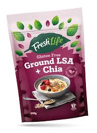 Lsa is a great addition to your morning oats, it's also good to add to baking. Lsa Chia Fresh Life
