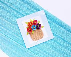 #mothersdaycards#diymothersdaycards#mothersdaygreetingcards.diy mothers day greeting cards / beautiful cards for mothers day handmade / mothers day card ma. Diy Rolled Flower Basket Handmade Card Perfect Gift For Mother S Day