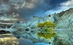 Dream Afar New Tab Blue Lake Lake Lake Mountain