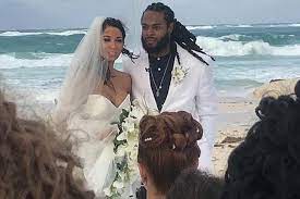 Richard sherman's $1 million pro bowl bonus was wife ashley's idea during 49ers talks. Watch Richard Sherman Dances Emphatically Lip Syncs Ed Sheeran At His Wedding Upi Com