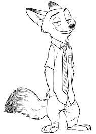 Disney Zootopia Coloring Pages Printable Pdf Free Coloring Sheets Zootopia Coloring Pages Cartoon Coloring Pages Cartoon Drawings
