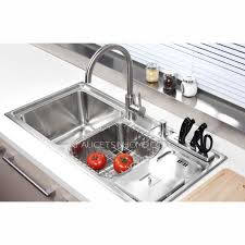 practical double sinks stainless steel