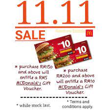 Maybe you would like to learn more about one of these? Rm10 Mcdonald S Gift Voucher Not For Sale Shopee Malaysia