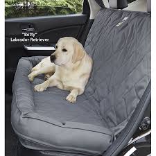 Quilted Backseat Bolster Dog Bench Protector Dog Beds Gates Crates Collars Toys Dog Clothing Gifts Dog Bench Dog Car Accessories Dog Accessories Large