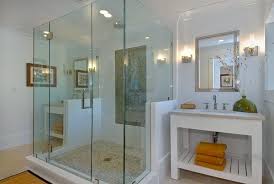 Clawfoot tub glass shower enclosure elegant marble floor tiles with glass shower enclosure for. Frameless Shower Doors How To Choose Them Pros And Cons
