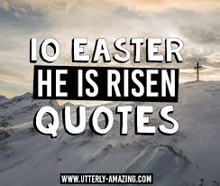 Empty tomb stone with cross . Quotes About He Is Risen 150 Quotes
