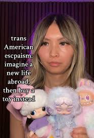 god his funniest “should flee America” arcs to the most unserious trans  girls #transgirlproblems #transwomenoftiktok #transamerica #blindboxes  #popmartblindbox