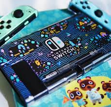 I Can T Color Worth Anything So I Left It To My Girl To Paint The Back Of My Ac Switch In 2020 Nintendo Switch Animal Crossing Nintendo Animal Crossing