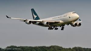 The first aircraft of this version was passed in october 17 2002, the french airline «air france». Boeing 747 400erf By Cathay Pacific Cargo Ams B Lic Spottair Com Photoblog On Airplanes By Piotr Kozmin