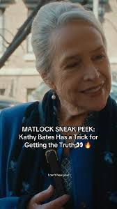 Sometimes you just need to get your foot in the door. #Matlock ,  #KathyBates #TVShows #Drama #Comedy #WorkAsssignments #Awkward #SneakPeek  #NewEpisode