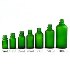 China 5ml 10ml 15ml 20ml 30ml 50ml 100ml Frosted Green Glass Dropper Bottle Essential Oil Bottle Photos Pictures Made In China Com