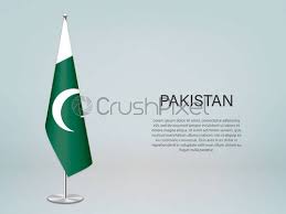The flag of pakistan (urdu: Pakistan Vyveshivaet Flag Na Stende Stokovyj Vektor Crushpixel