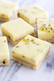 Vegan Passionfruit Slice Amy Le Creations Recipe Easter Dessert Vegan Almond Recipes Vegan Desserts