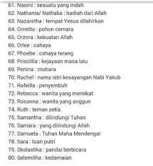 Temukan nama bayi yang dapat memberikan arti bagi kehidupan buah hati anda. 100 Nama Bayi Perempuan Catholic Community Sabah Facebook