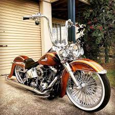 Follow Softailgram For The Best Hd Softail Photos On Instagram Motorcycle Harley Harley Davidson Bikes Harley Softail Deluxe