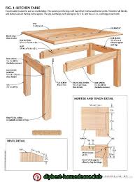 Photo Photo Diy Kitchen Table Wood Patio Furniture Woodworking Furniture Plans