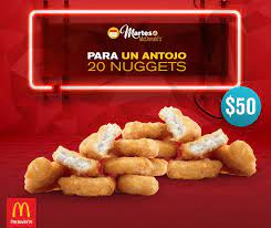 Chicken mcnuggets are a type of chicken nuggets sold by the international fast food restaurant chain mcdonald's. Martes De Antojos En Mcdonalds Plaza Ciudad Jardin Facebook