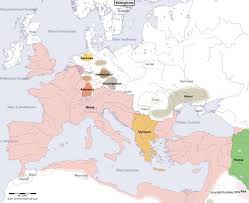 Sovereign States In Europe After Christ Earthly Mission Europe Map Historical Maps European History