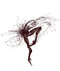 Black And White Dancer Drawing Black Bird Wall Art Art Print Ballet Art Black Ink Art Hand Drawing Prints Illustrations Black A Black Ink Art Black And White Wall Art Dancing Drawings