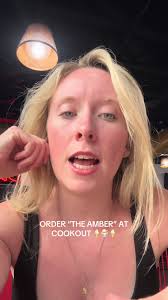 You can order the amber but I can’t promise they’ll know what ur talking  about. But order it. #cookout #nashville #trending