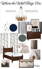 A Inspiration Board And Sources For A Chic Where The Wild Things Are Bedroom Complete With Crown Chandelier And Fur Rug Baby Room Decor Big Boy Room Boy Room