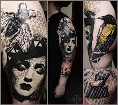 Redberry Tattoo Studio Wroclaw Tattoo Inked Ink Studio Wroclaw Warszawa Tatuaz Gdansk Redberry Katowice Poland Bull Tattoos Tattoos Abstract Tattoo