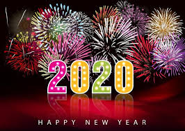 Happy New Year 2020 Merry Christmas Happy Chinese New Year 2020 Year Of The Rat Stock Vec Happy New Year Images Happy New Year Wishes Happy New Year Pictures