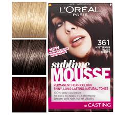Buy hair colour mousse and get the best deals at the lowest prices on ebay! L Oreal Sublime Mousse Luscious Permanent Colour Perfect Grey Coverage